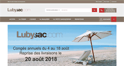 Desktop Screenshot of lubysac.com